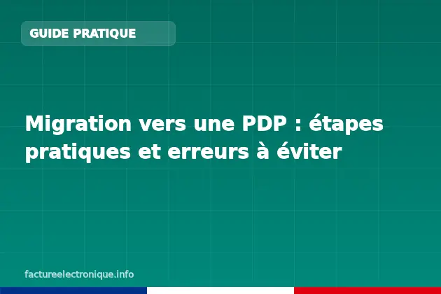 Migration vers une PDP : étapes pratiques et erreurs à éviter